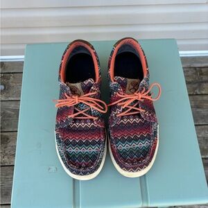 Hooey Multicolor Aztec Pattern Sneakers